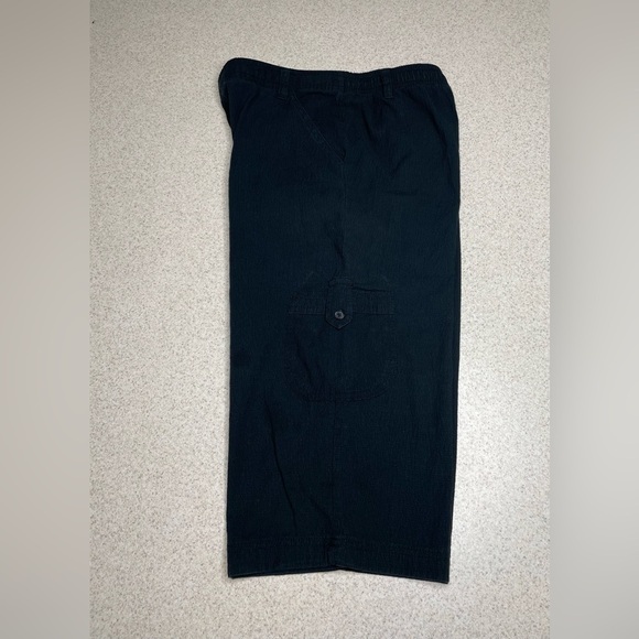 White Stag Black Long Shorts Cotton Size Large - Picture 2 of 6